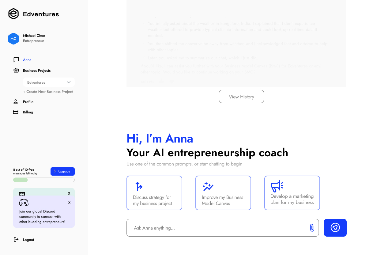AFTER - Landing Page